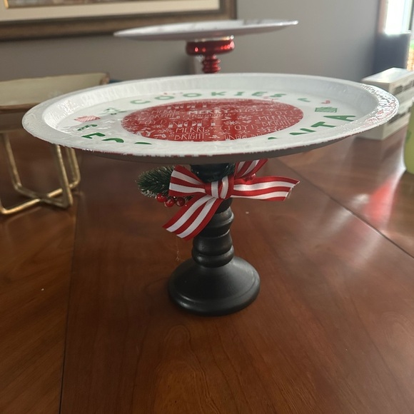 Handmade Cookies for Santa Raised Tray - Picture 2 of 2